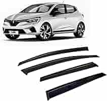 Déflecteur De Capot Compatible Avec Renault Master 2010-2014 En Acrylique Noir