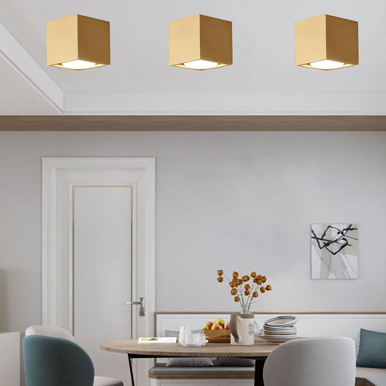 Lámparas de araña , Lámpara de techo de montaje semiempotrado, lámpara colgante de estilo nórdico antiguo, iluminación for dormitorio, pasillo, porche, foco de superficie for baño, pasillo, cafetería,