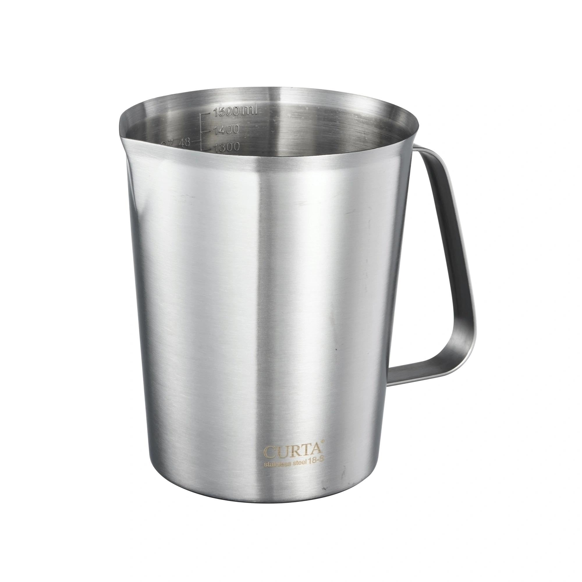 Misurino Acciaio Inox 500ml - Brocca Cucina Con Beccuccio