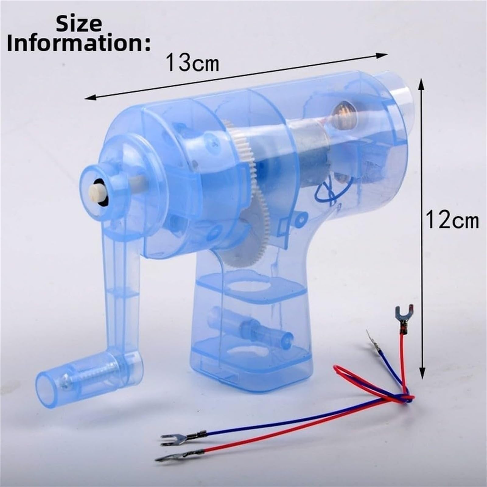 Handkurbelgenerator Mini-Dynamo-Modell Elektromagnetische Stromerzeugung Experimentierkasten Physiklehrmittel Für Grundschüler
