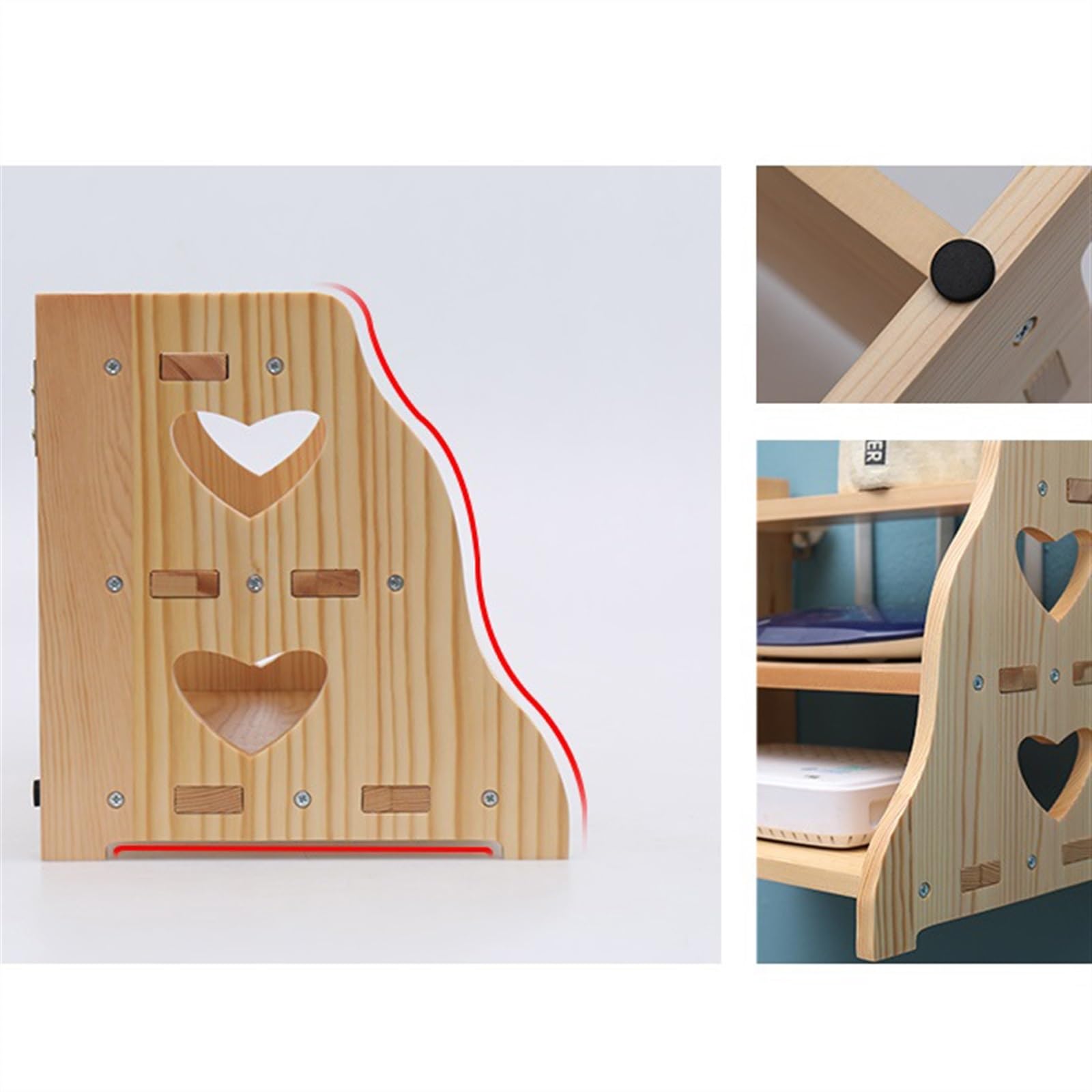 Houten muur hangende planken WiFi-router Opbergplank SetTop Box Plankrek voor slaapkamer Woonkamer TV en dvd, grootte optioneel Functioneel opbergrek Houten muur hangende planken WiFi-router Opbergplank SetTop Box Plankrek voor slaapkamer Woonkamer TV en dvd, grootte optioneel Functioneel opbergrek