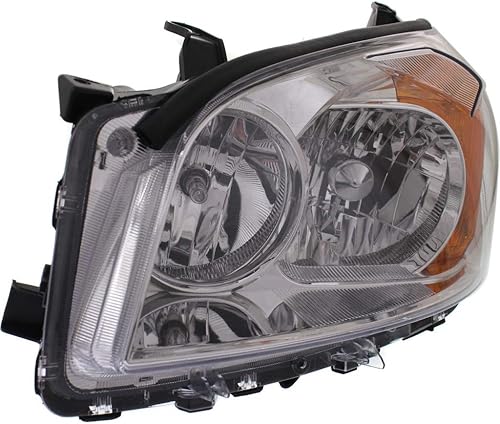 Miniatura 3 de CarLights360: para 2009 2010 2011 2012 Toyota RAV4 Conjunto de luz principal lado del conductor con bombillas - (certificado CAPA) reemplazo para