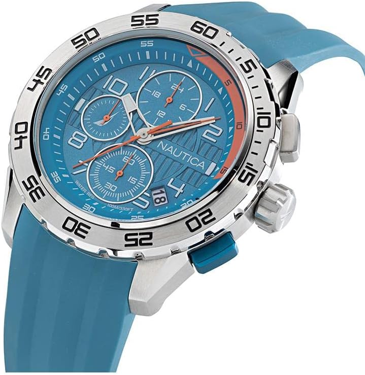 Nautica Men's NST Chronograph 47mm Watch