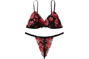 Charming Women's Floral Lace Nighty Chemise