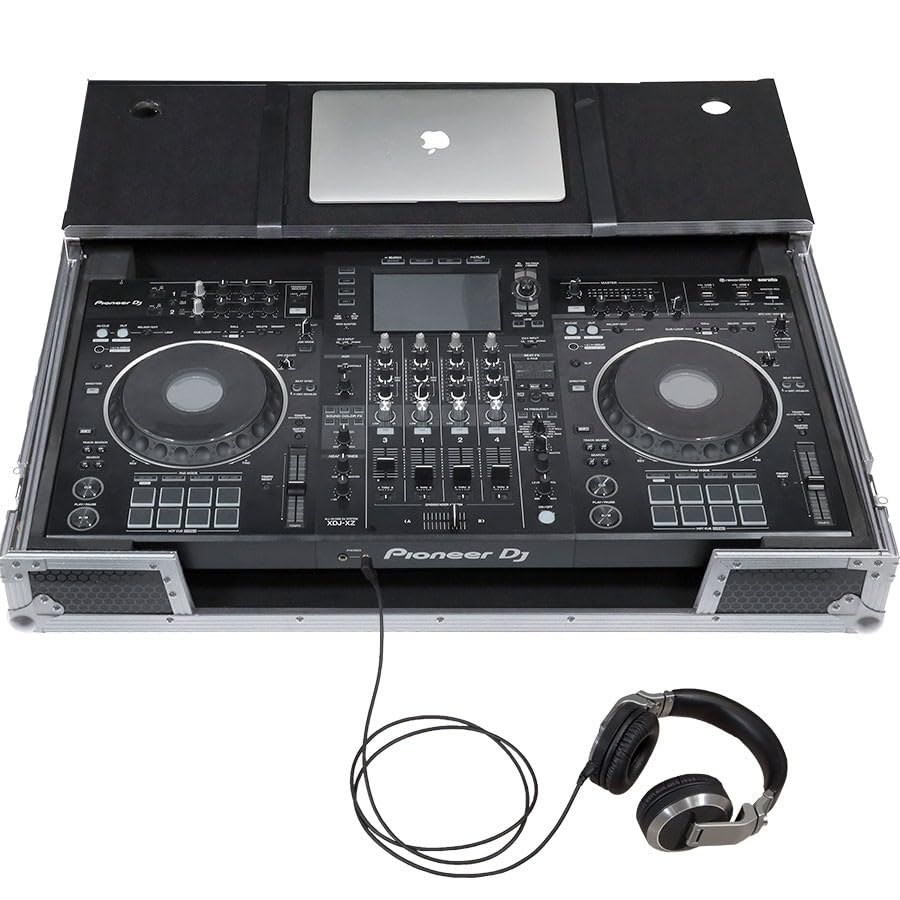 Walkasse WMC-PROXZLTS Flight Case Sistema DJ Todo en uno Pioneer XDJ-XZ Plata (Sopt. Ordenador y Ruedas)