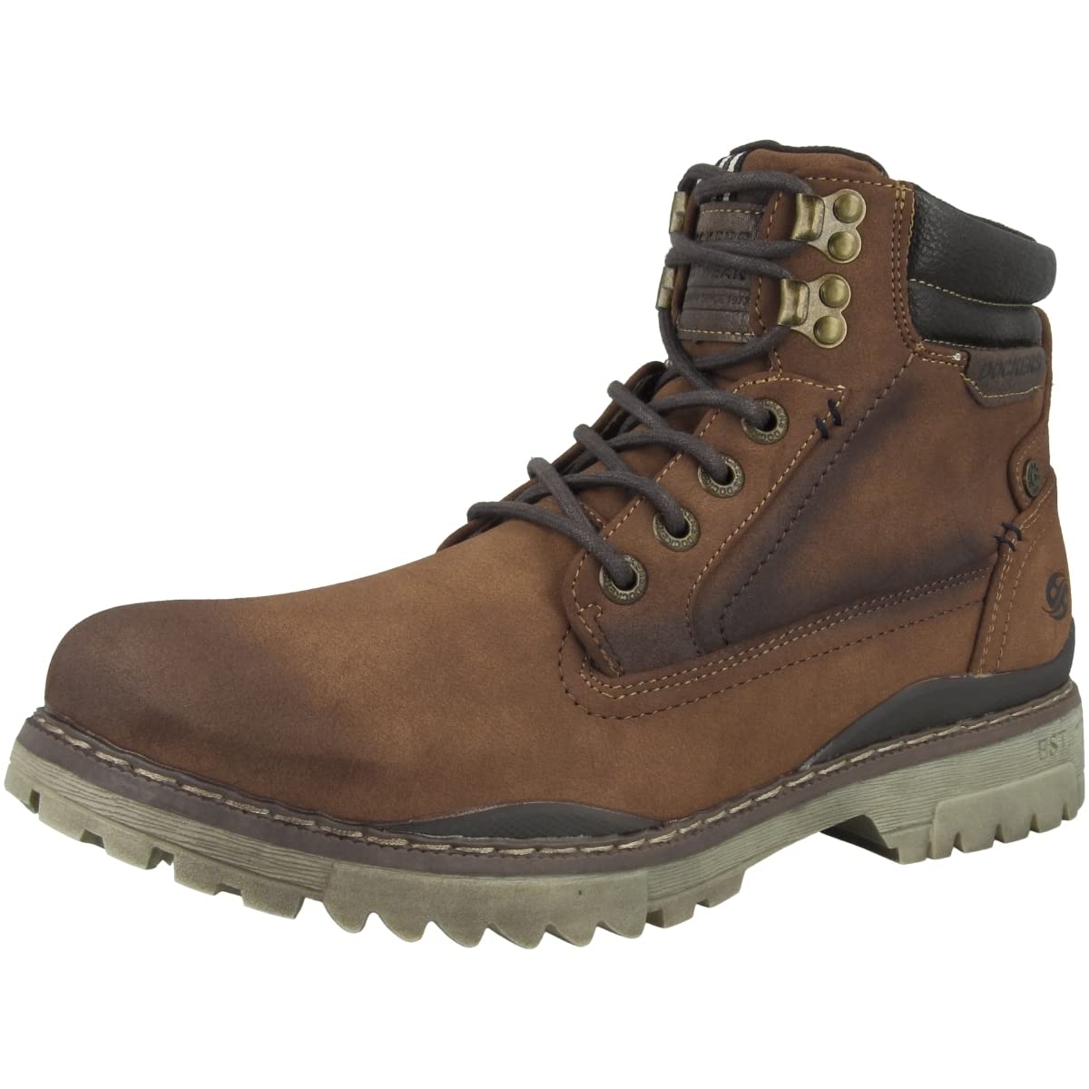 Dockers by Gerli Herren Schnürboots Braun 42