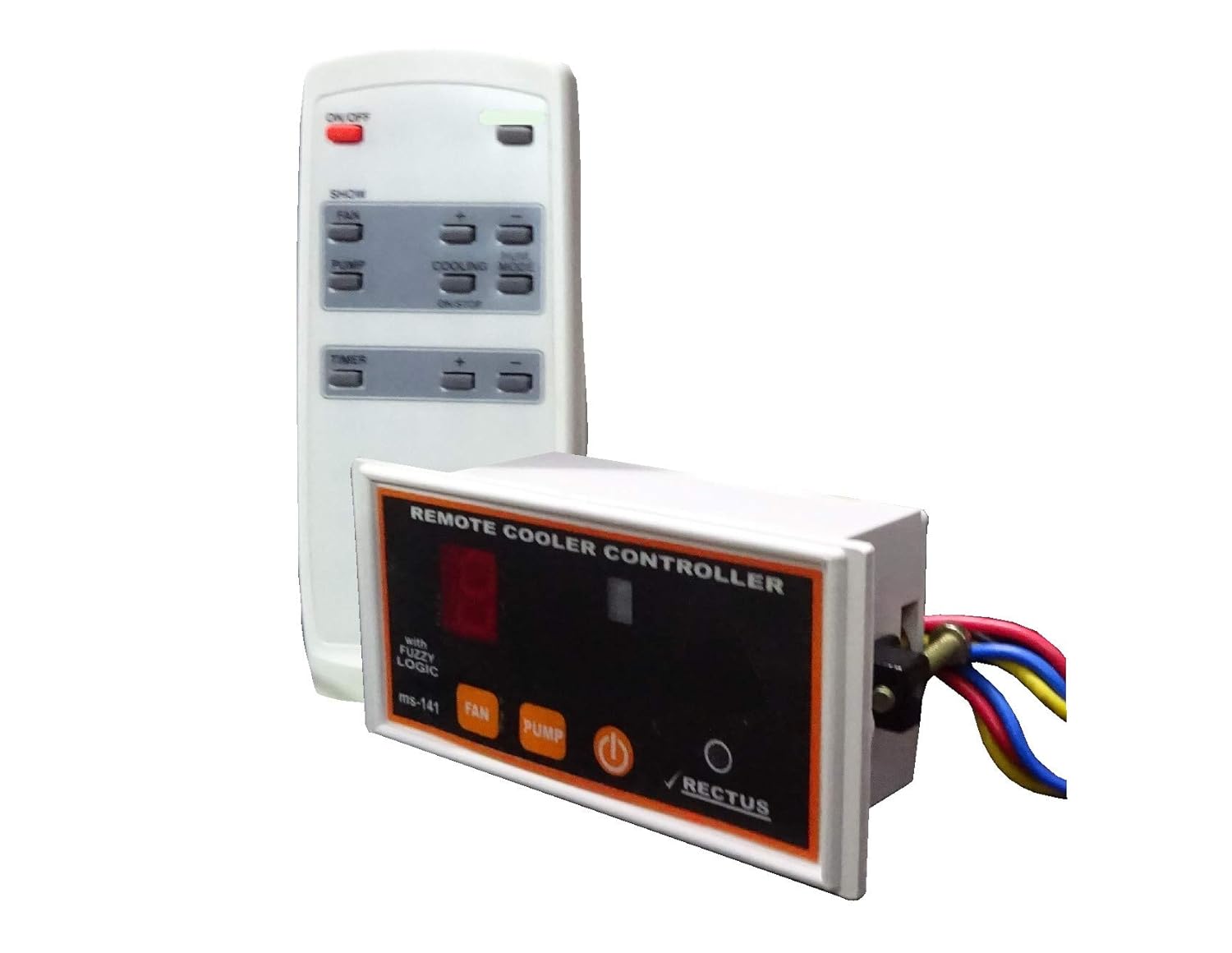 Rectus Enterprises Air Cooler Remote Controller with Fan and Humidity