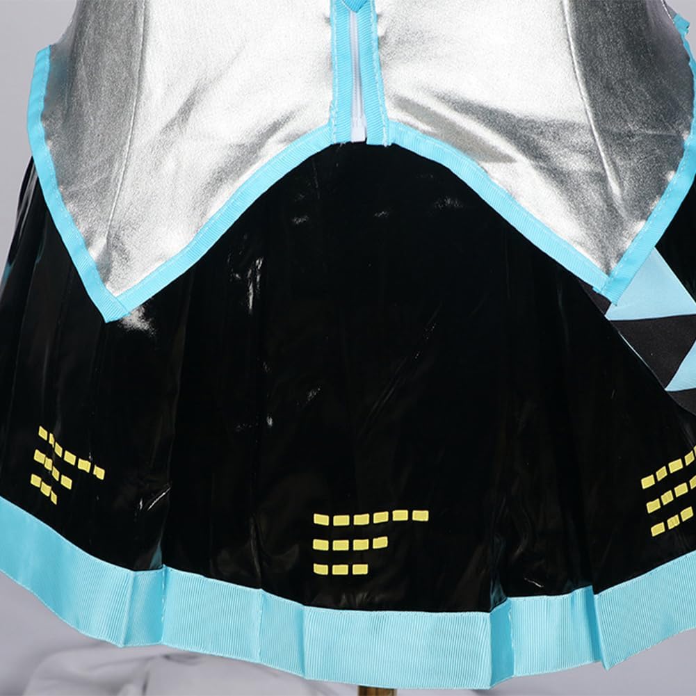 Costume Party Dress Uniform For Women Full Set With Wig - Image 4