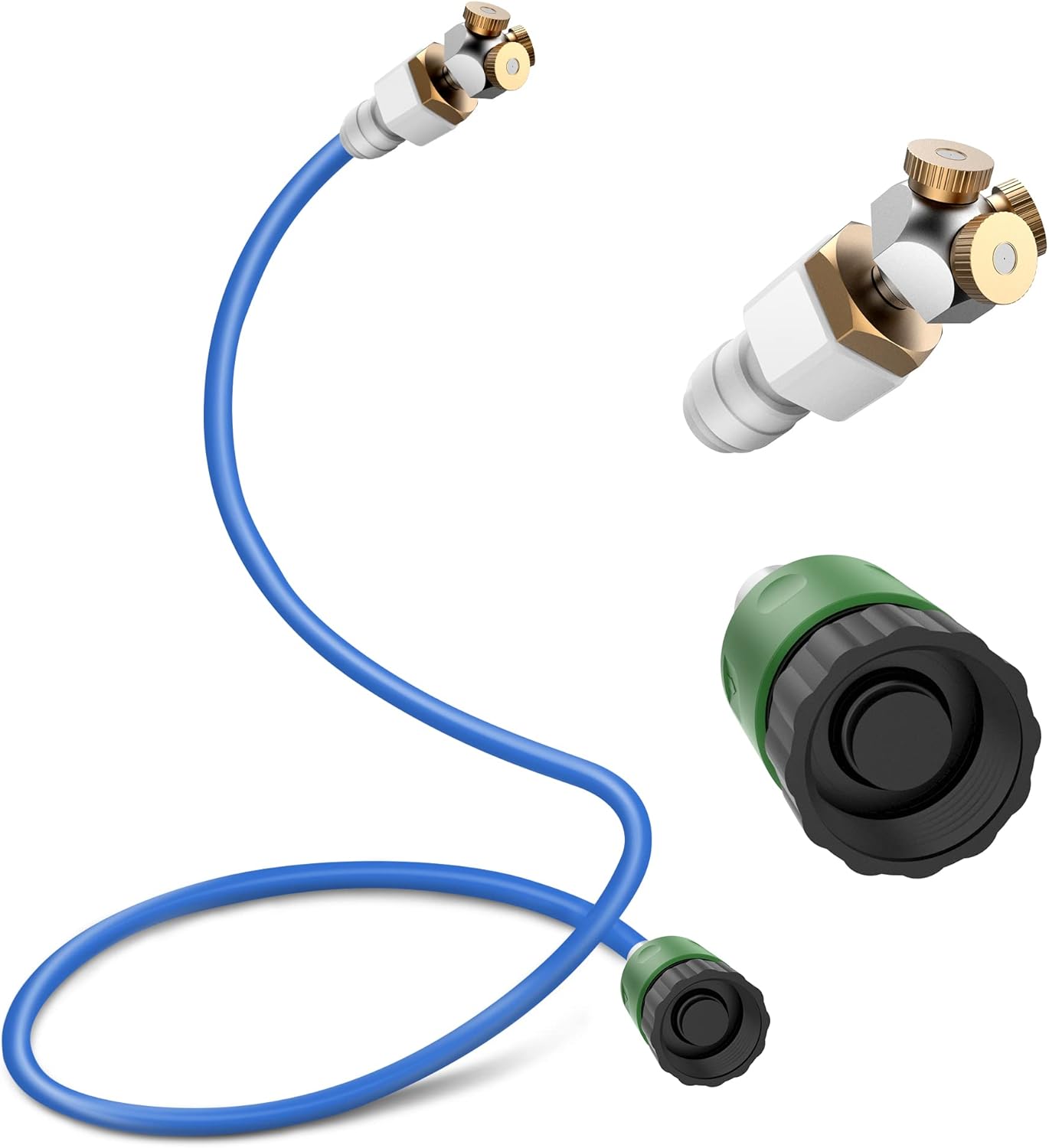 HAOWIN Misters for Outside Patio, 3 Nozzles Fine Mist