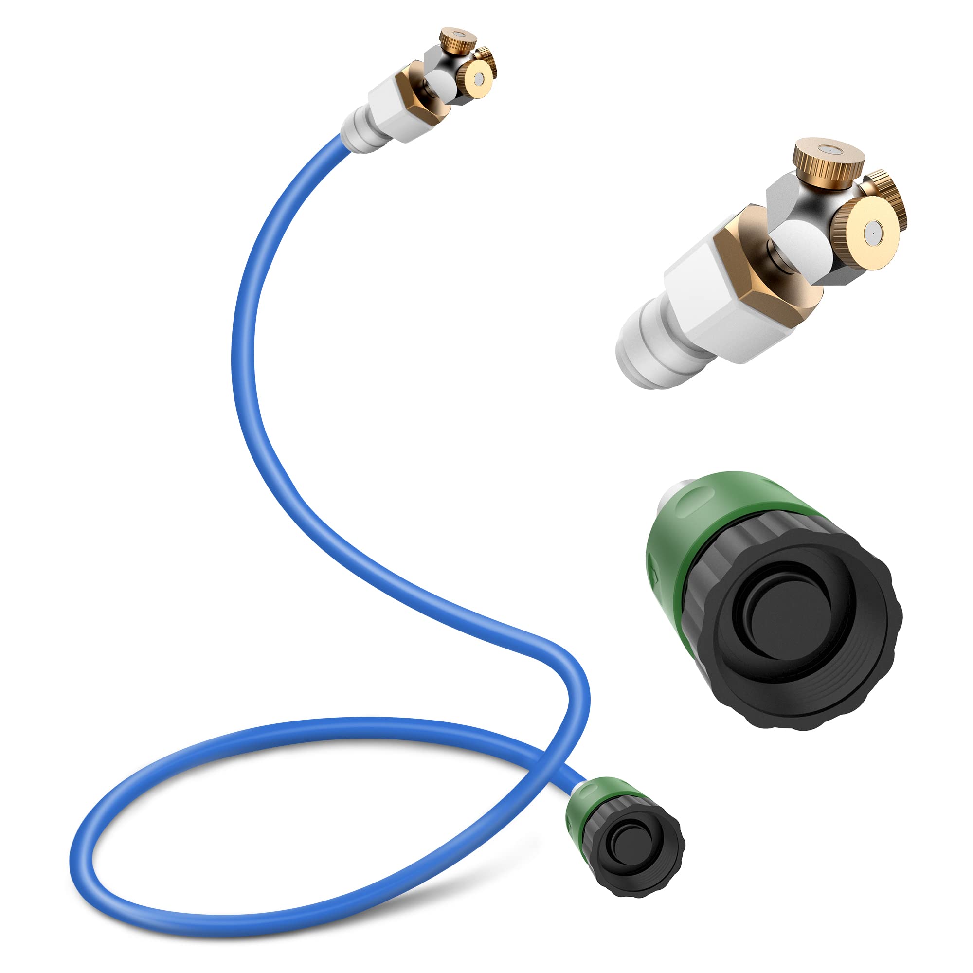 HAOWIN Upgraded Misters for Outside Patio, 3 Nozzles 6.6FT