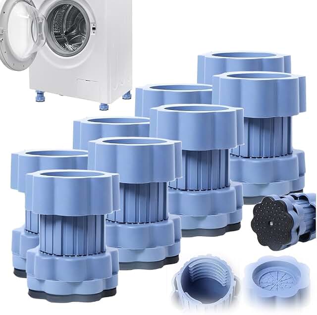 Set of anti-vibration pads for washing machines