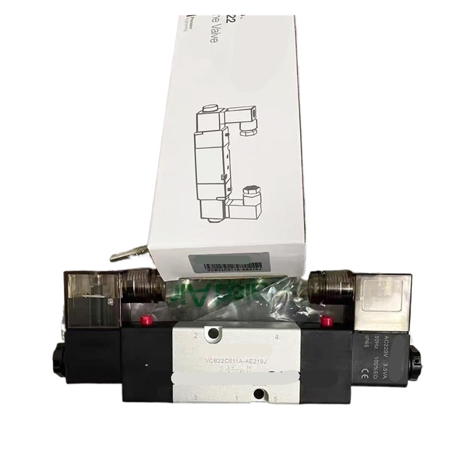CXDFRSER VCB22C511A-AE219J G1/4 AC220V Solenoid Valve