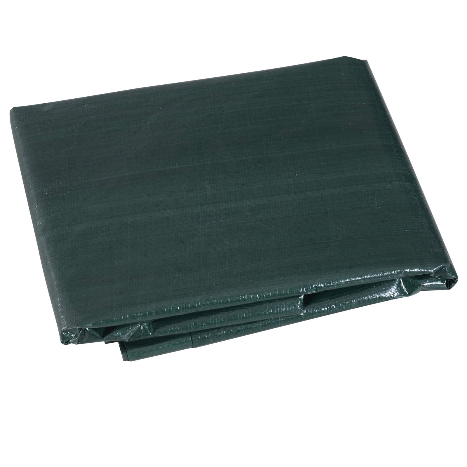 Outsunny Copertura per Dondolo da Giardino Impermeabile Anti UV Anti Muffa con Fissaggio PE 215x155x150cm Verde