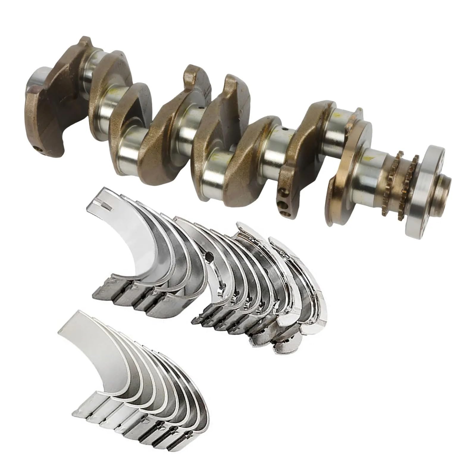 Juego de cigüeñal y cojinetes 11218515071 77979750600 11711WA010A0 11217802656 11218517939 Compatible con BMW N47 D20 Series 3-7 X3-6 2.0