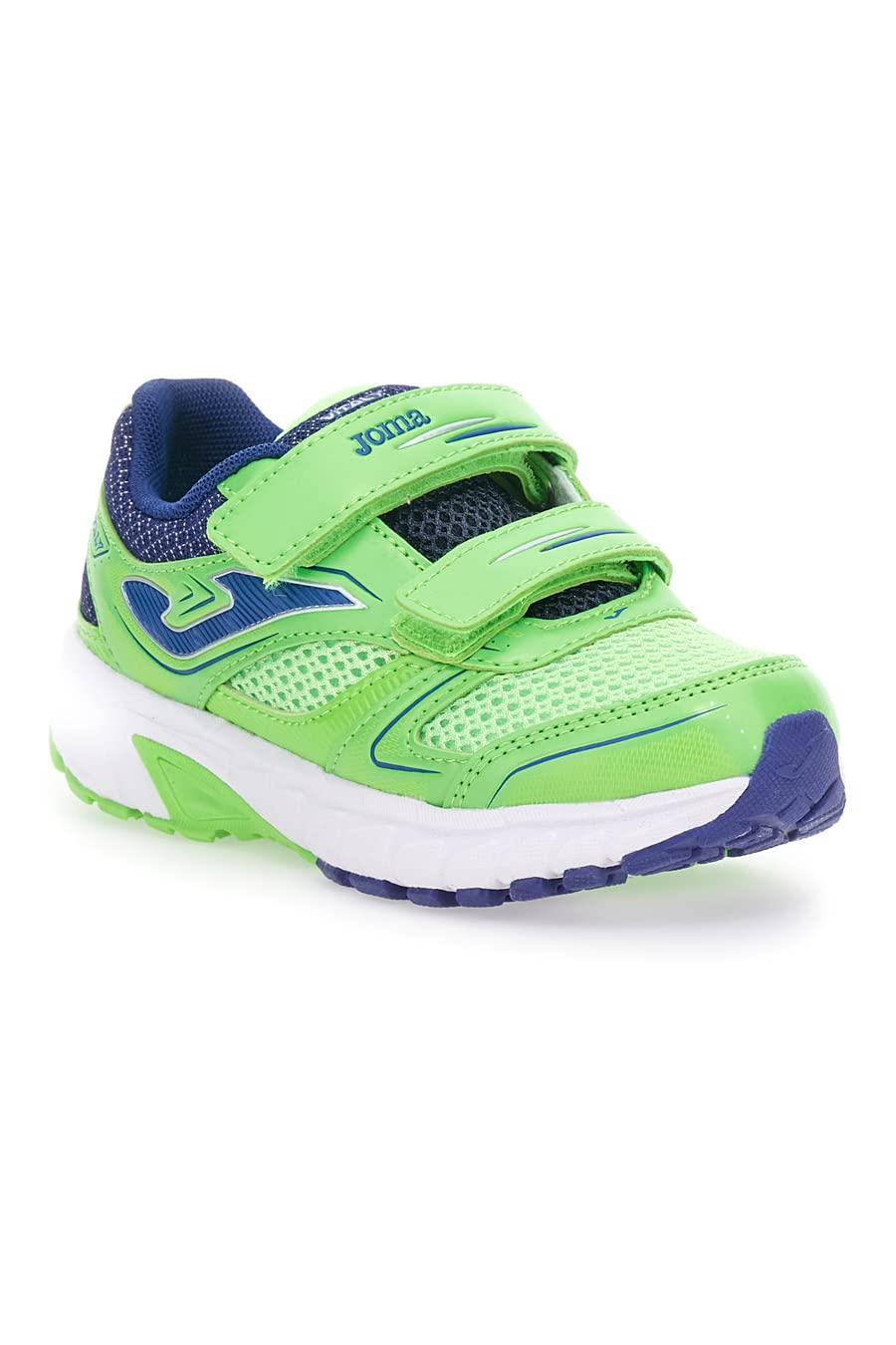 Joma Vitaly Jr 2211 2022 Zielone trampki dla dzieci z materiałów tekstylnych/syntetycznych