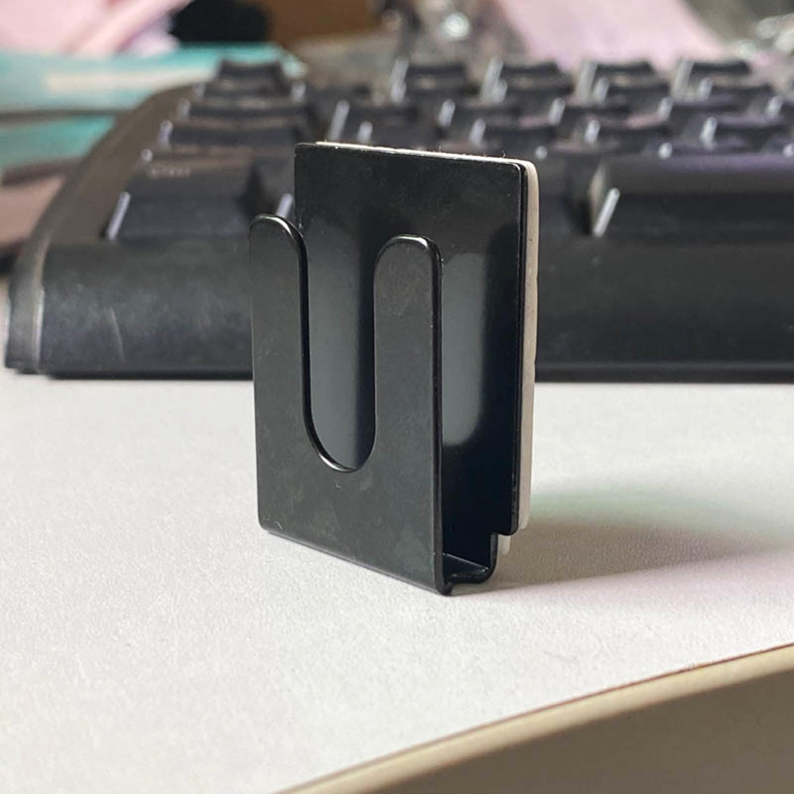 CB Supporto per Microfono Radio Mobile Microfono Clip di riaggancio per autoradio e-Talkie Gancio in Metallo per Auto in Metallo