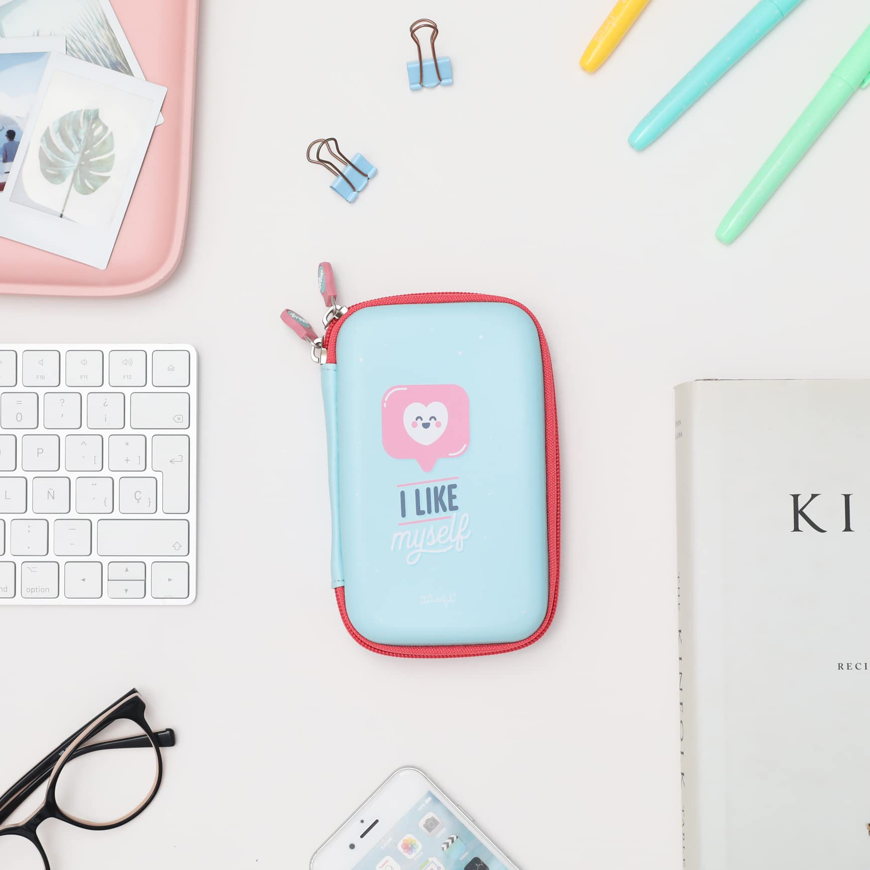 WONDEE Trousse Mr Wonderful - Housse Pour Gadgets Technologiques, Disque Dur Et Accessoires