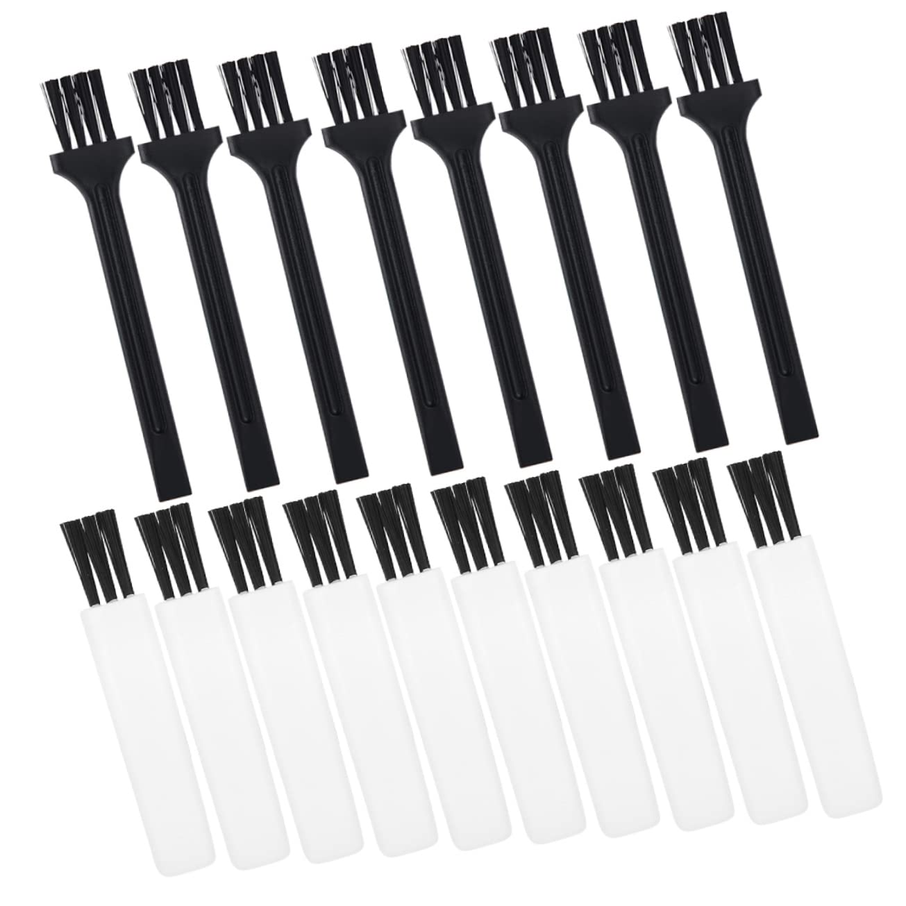 WOFASHPURET 30Pcs Mini Cleaning Brushes for Clipper Shaver and Keyboard Portable Dust Removing Tools for Fine Gaps and Grooves for Home and Professional Use