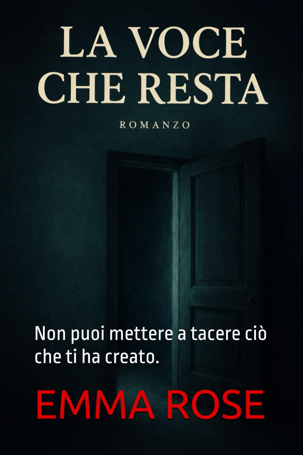 LA VOCE CHE RESTA: Non puoi mettere a tacere ciò che ti ha creato.