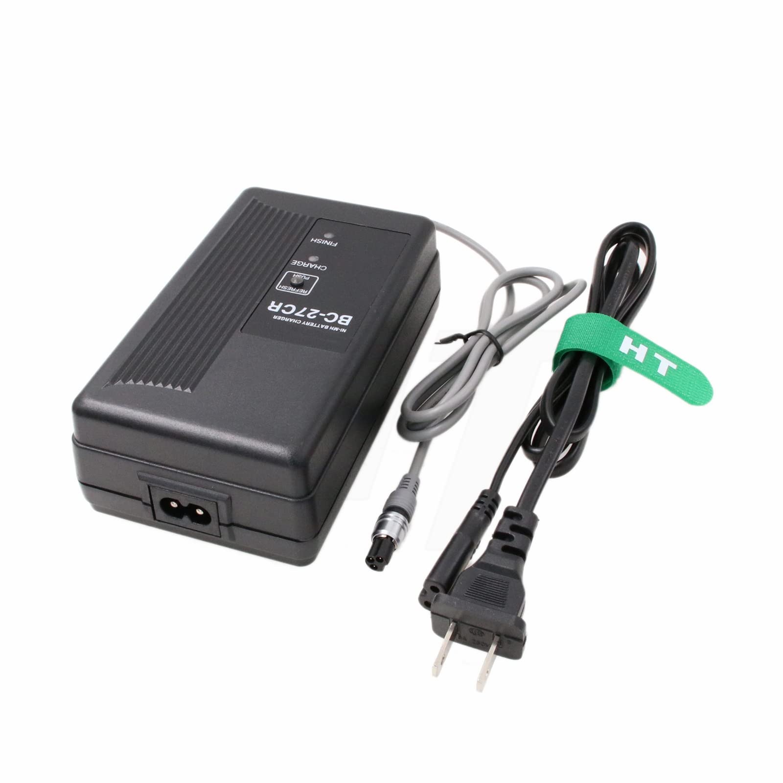 HTcable HangTon Battery Charger BC-27CR for Top-con BT-50Q BT-52QA Battery GTS 332 GPT Total Station 3-pin
