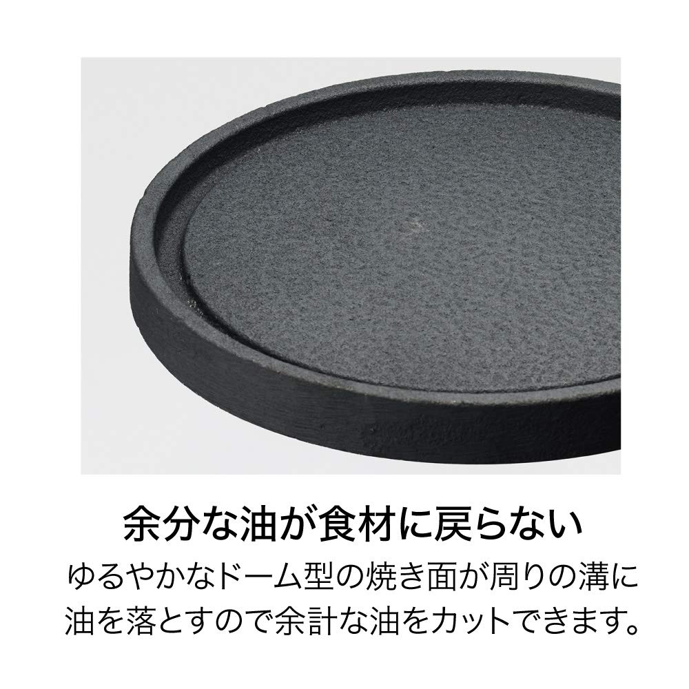 Amazon.co.jp: ドウシシャ 鉄焼プレート じゅーじゅー厚焼き 10cm 固形
