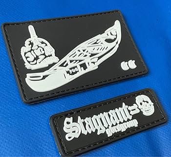 Amazon.co.jp: GBRS Stagnant= gvggroup ホワイト蛍光 ベルクロ