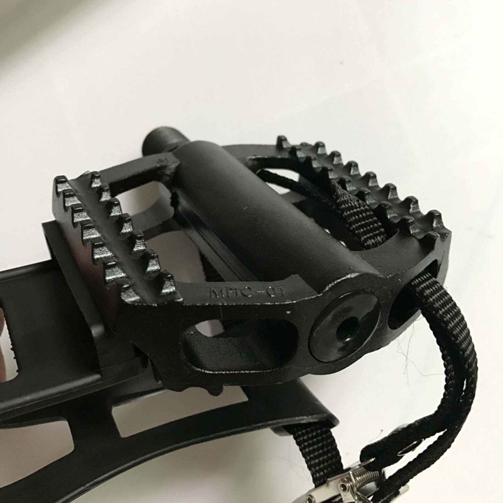 Pedale für Heimtrainer mit Verstellbaren Riemen für Fitnessstudios – Ersatzzubehör