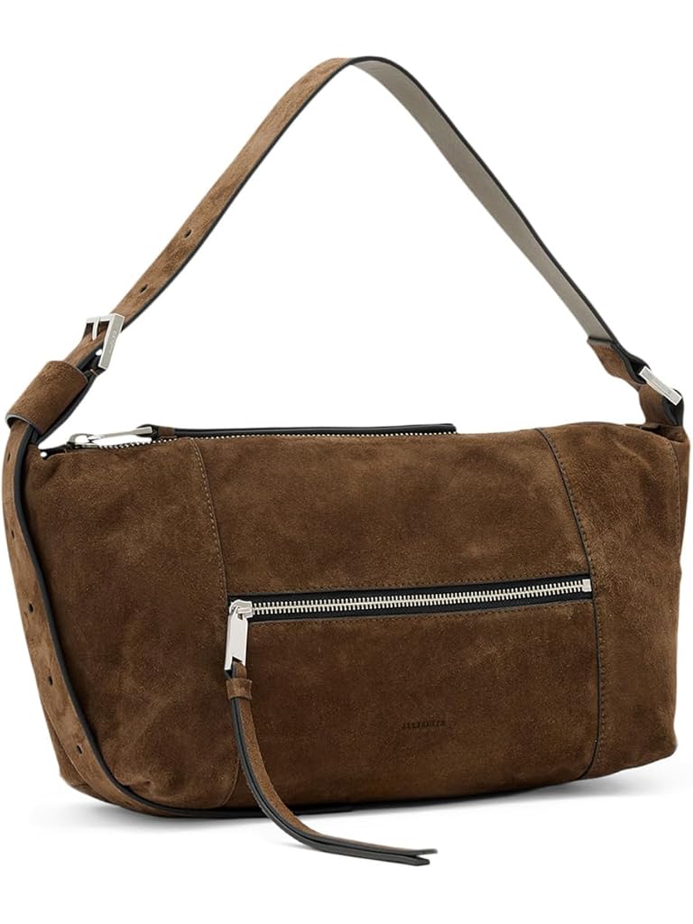 AllSaints Vega Suede Shoulder Bag