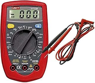 UNI-T UT33B Auto Range Handheld Palm-Size LCD Digital Multimeter AC DC OHM Volt r Meter