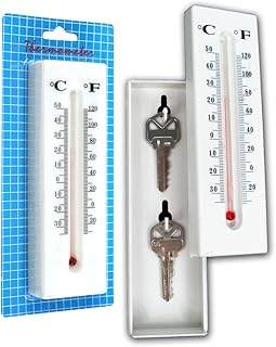 Stalwart Set of 2 Thermometer Hide-A-Keys