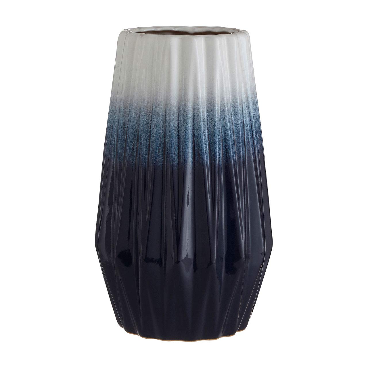 Premier Housewares Sturdy Small Vase, Giftable Ceramic Vase, Handcrafted Flower Vase, Durable Stoneware Ceramic Small Vase