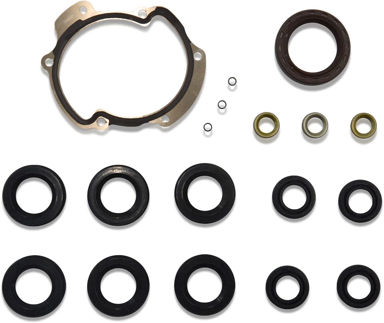 Head Gasket Set Compatible with 2009-2016 Buick Enclave 3.6l, 2009-2016 Chevrolet Traverse 3.6l, 2009-2016 Gmc Acadia 3.6l, 2009-2010 Saturn Outlook 3.6l HS26376PT-5 ES72274 (No Bolt)