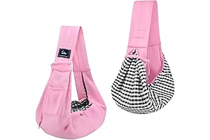 CUBY Hands-Free Pink Dog Carrier