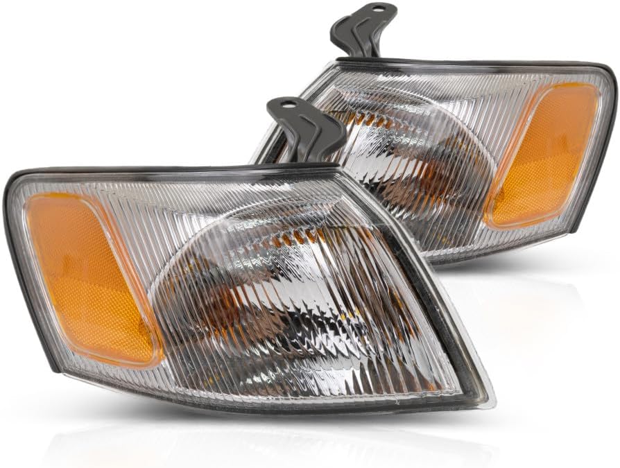 CarLights360 Toyota Camry 1997-1999 Signal Light Assembly Pair Driver and Passenger Side (NSF Certified) TO2530126, TO2531126