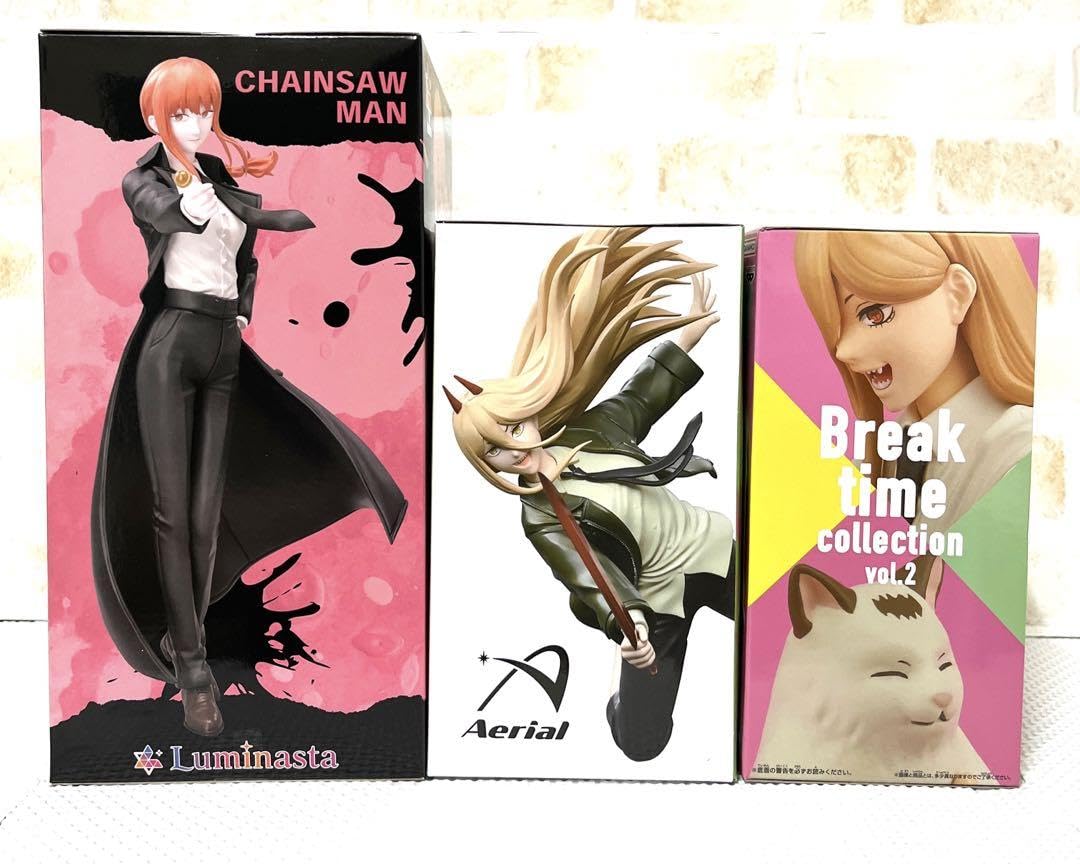 チェンソーマン　マキマ・パワー Amazon.co.jp: チェンソーマン フィギュア - マキマパワー - 3点セット