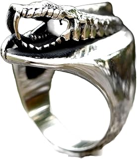 Nyhet Herrring Creative Design Ormring Punkdjursring För Män Chic Fancy Halloween-smycken