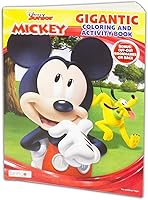 Vista 3 de Mickey Mouse Clubhouse - Juego de libro para colorear (paquete con 2 libros y calcomanías, con Mickey Mouse y Minnie Mouse)