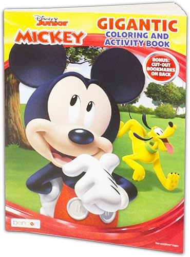 Miniatura 3 de Mickey Mouse Clubhouse - Juego de libro para colorear (paquete con 2 libros y calcomanías, con Mickey Mouse y Minnie Mouse)