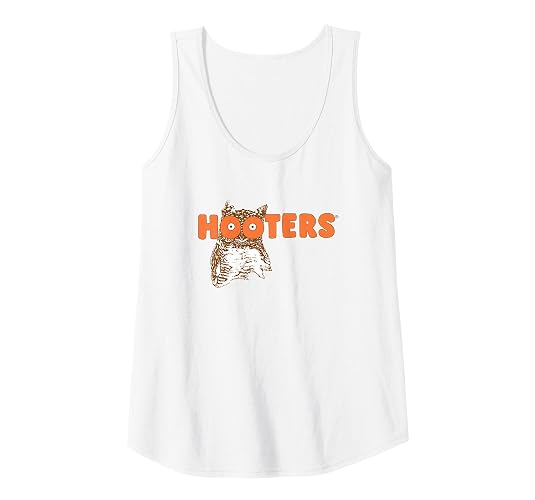 Hooters Retro-Logo Tank Top - Damen - Weiß - M