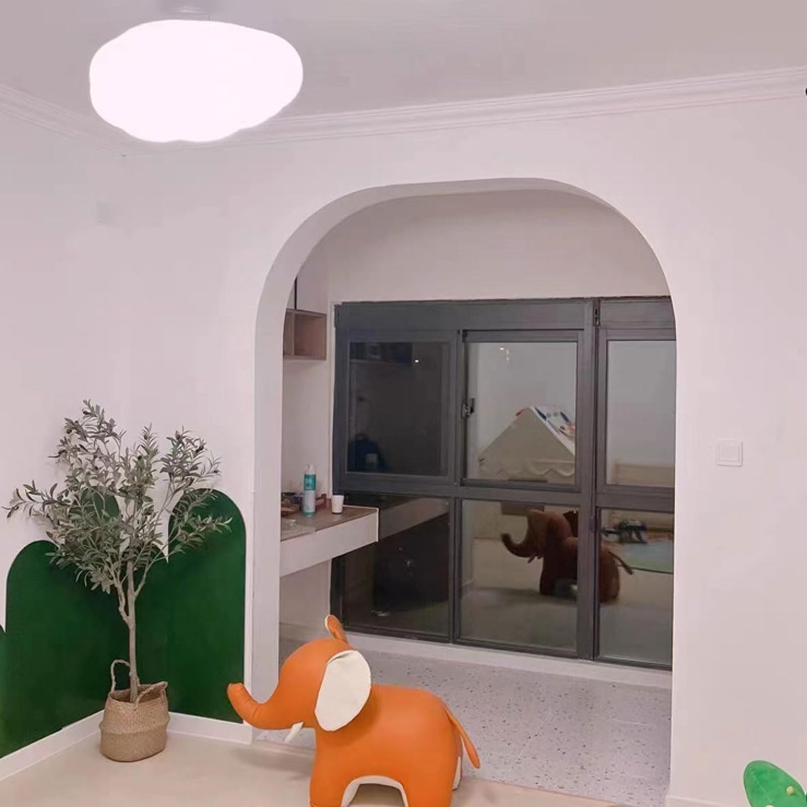 Piankowe zestawy łukowe, lekkie, półokrągłe, do malowania, dekoracja drzwi wewnętrznych, do sypialni, na balkon