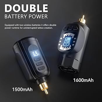 Wireless　tattoo machine set 　刺青 Tattoo Machine Kit Professional Rotary Wireless Tattoo Pen