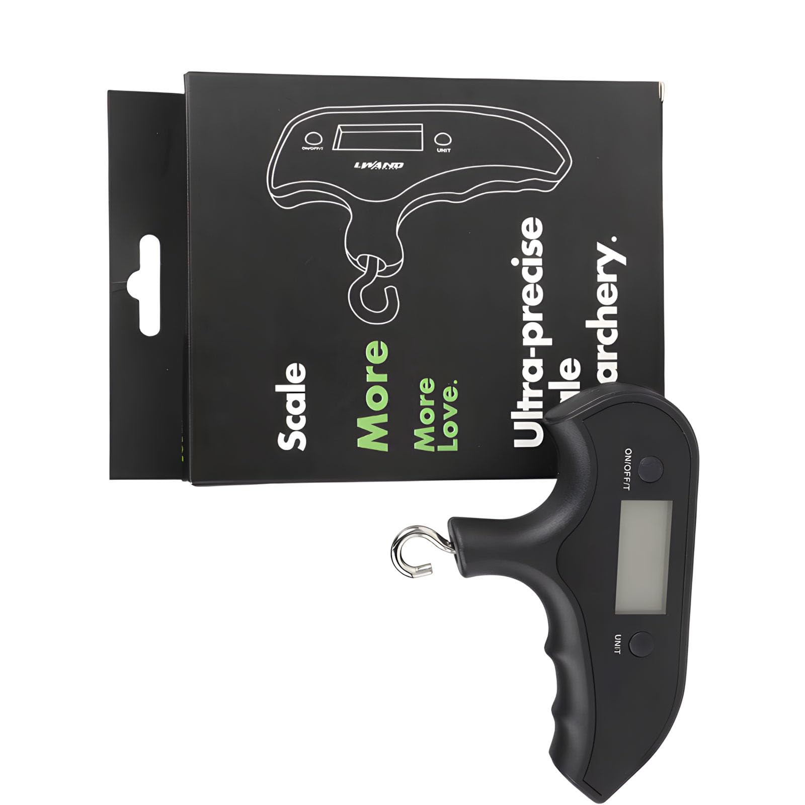 Nvoqilin Stable Plastomer Hanging Scale With Clear Lcd Display And High Accuracy Sensors For Accurate Weight Readings Up To 110Lbs Accurate Measurement Tool