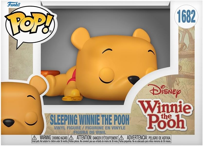 Funko Pop! Disney: Winnie The Pooh - Sleeping Winnie The Pooh - Collectable Vinyl Figure - Gift Idea - Official Merchandise - Toys for Kids & Adults - Disney Fans - Model Figure for Collectors