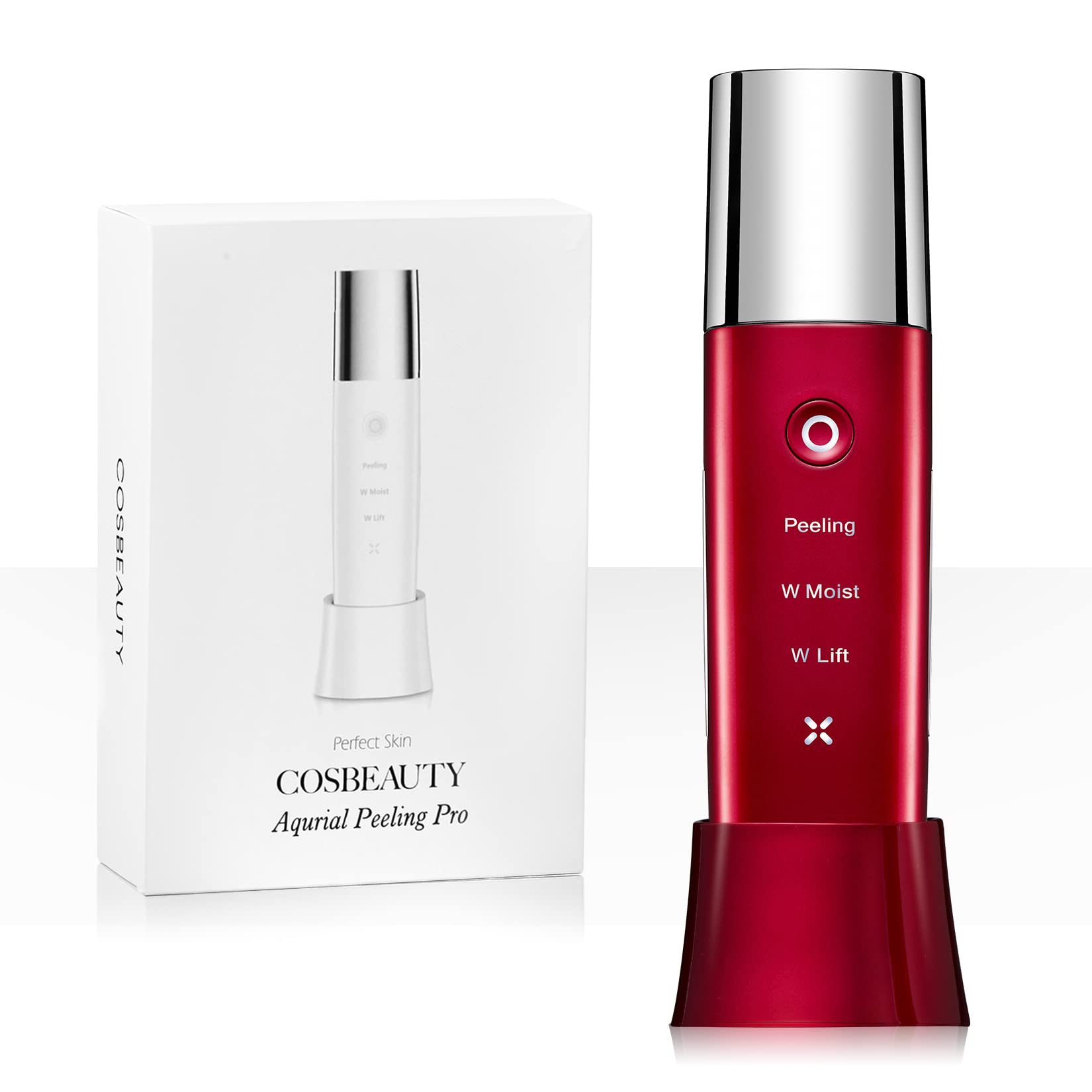 COSBEAUTY ウォーターピーリング 超音波美顔器　超音波ピーリング Amazon.co.jp: ウォーターピーリング 防水 ピーリング 美顔器 EMS 【1