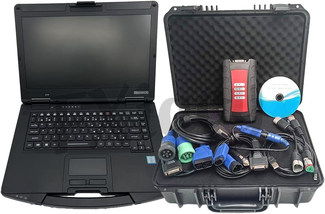 5299899 for Cummins Inline 7 Data Link Adapter Truck Diagnostic Tool with Insite 9.2 Software (Tool with 9.2 Software)