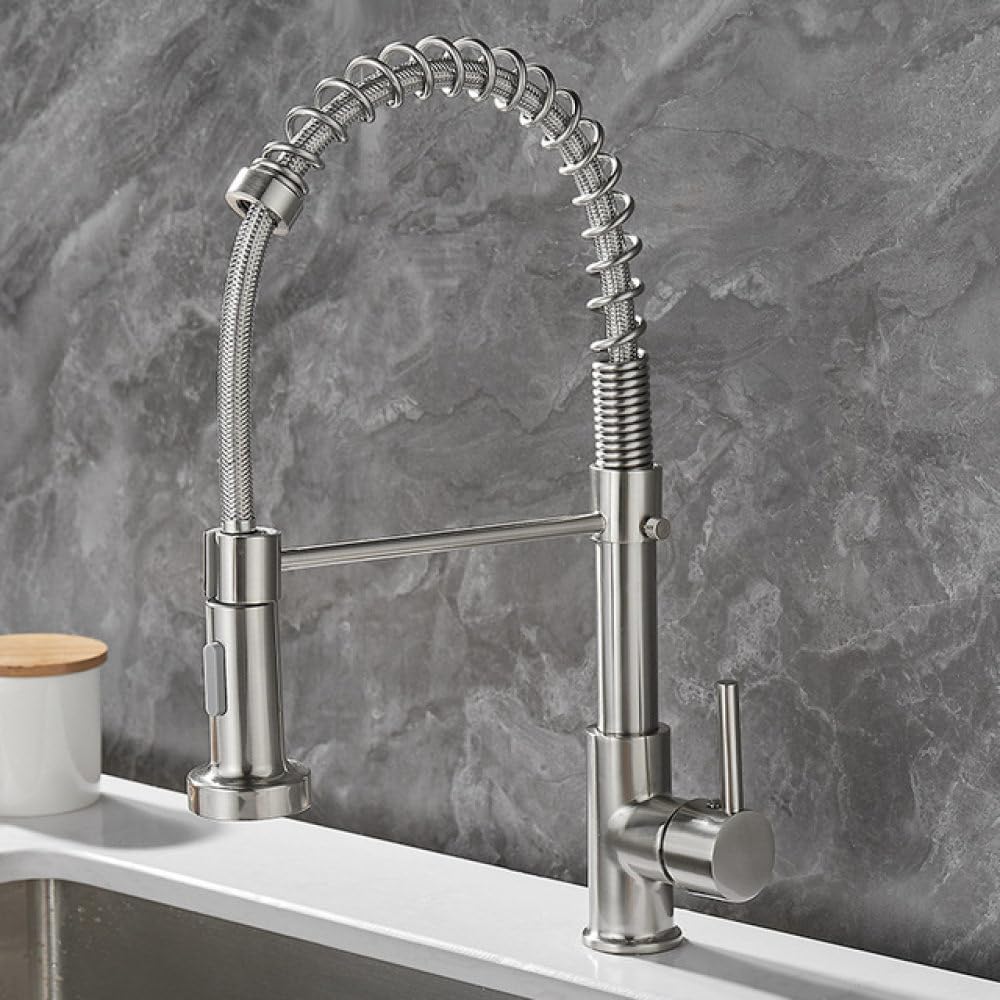 MXXQRHF Removable Kitchen Faucet Gourmet Kitchen Removable for Kitchen Sink Mixer Tap for Sink Black Luxury,Kitchen Faucet 2,China