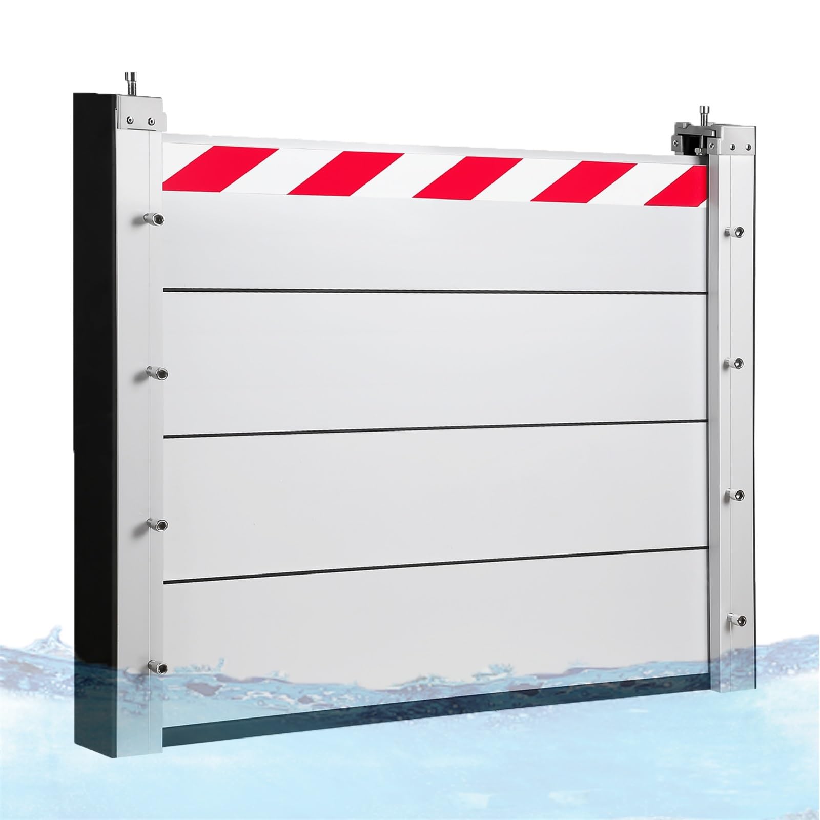 Barrière anti-inondation pour porte afin d'éviter les infiltrations d'eau dans l'entrée