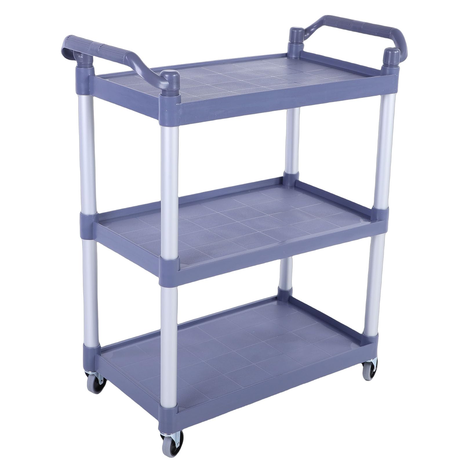 Luocute Carrello Portautensili, Carrello Portautensili per Carichi Pesanti a 3 Livelli con 4 Rotelle Universali e Maniglia Ergonomica, capacità di 150 Kg per Garage, Officine,