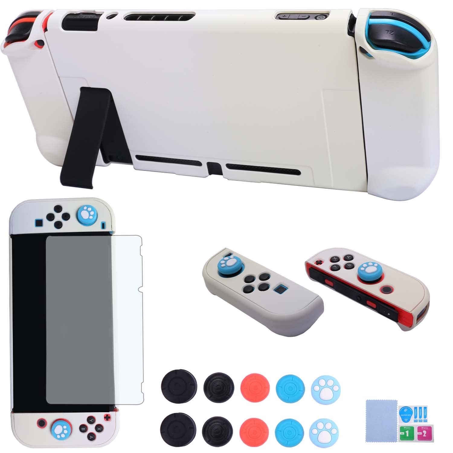 Amazon.com: Dockable Case for Nintendo Switch - COMCOOL 3 in 1 ...