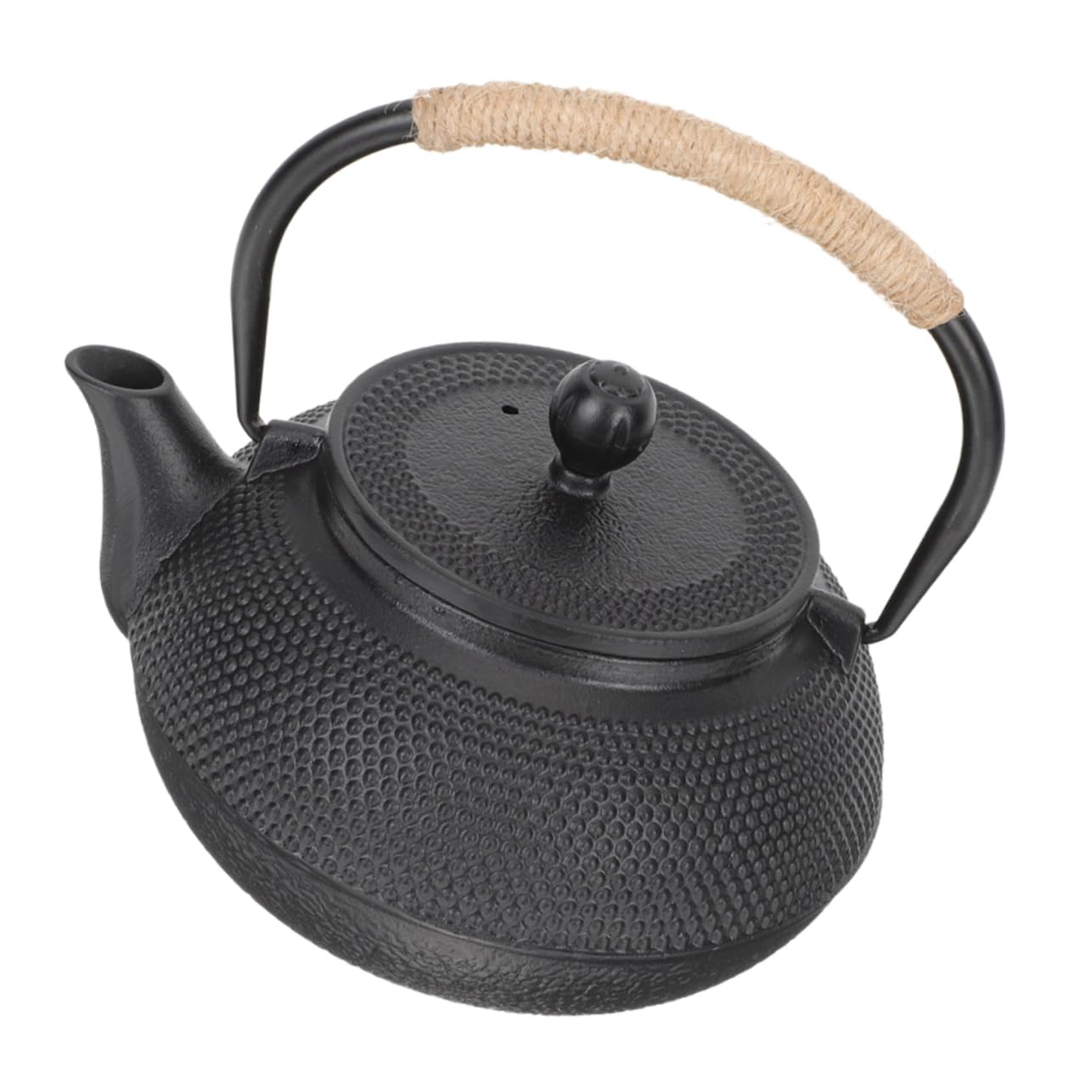PRETYZOOM Tetera Pequeña De Hierro Fundido Tetera Para Estufa Resistente Al Calor Utensilios De Té Hogar Preparar Té Kung Fu Para Uso Diario